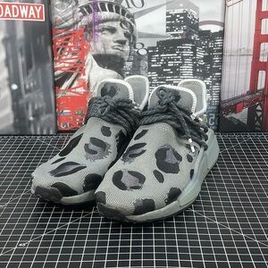 Adidas Pharrell x NMD Human Race Animal Print Ash ID1531 Mens Size 8 NEW
